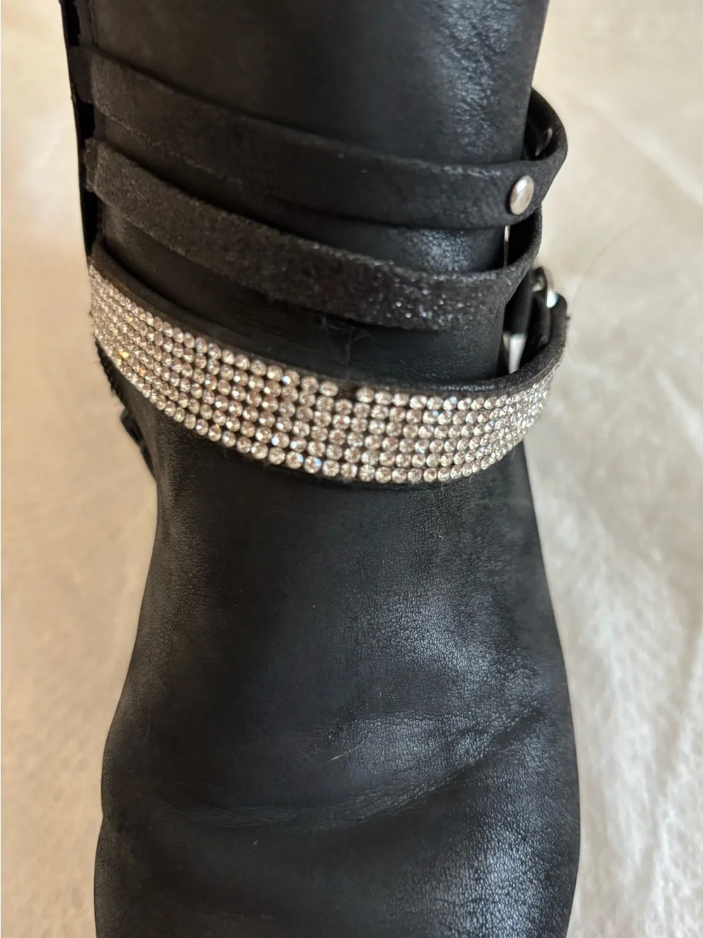 Girls Size 2M Rock Star Cool Girl Boots